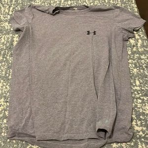 Purple Under Armor Tee